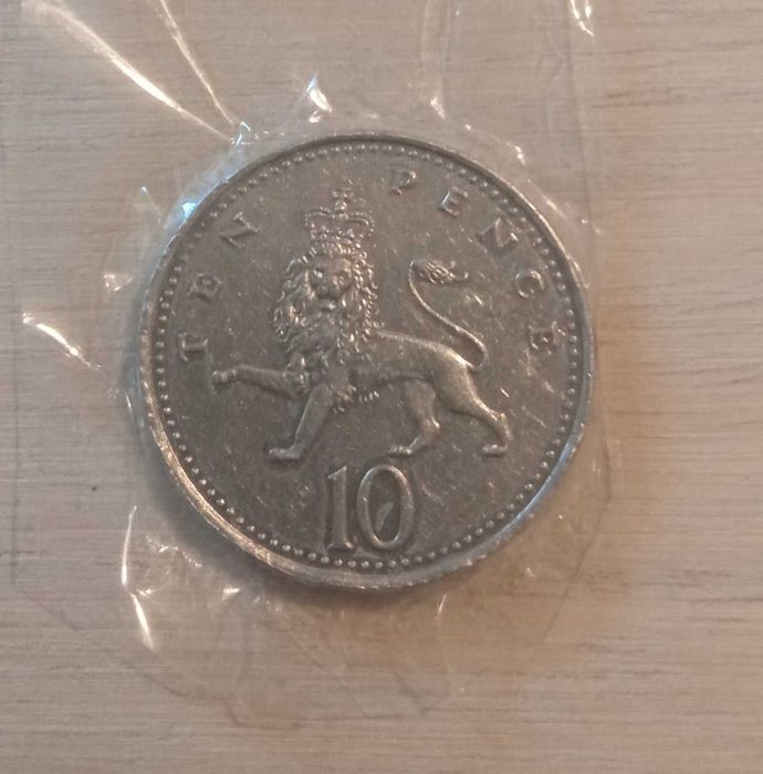 Moeda Ten Pence 1997