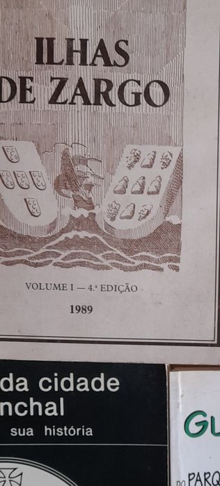 Ilhas de Zargo Volume 1 e 2 + 3 Livros Temáticas Madeirenses