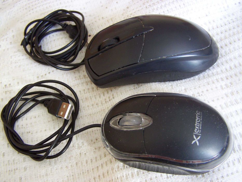 Две оптические компьютерные мыши Цена за обе