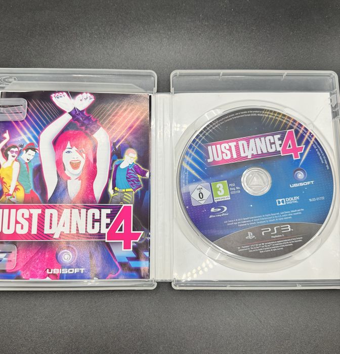 4 jogos PS3 playstation Just Dance 2014, Just Dance 2015, Just Dance 3 , Just Dance 4