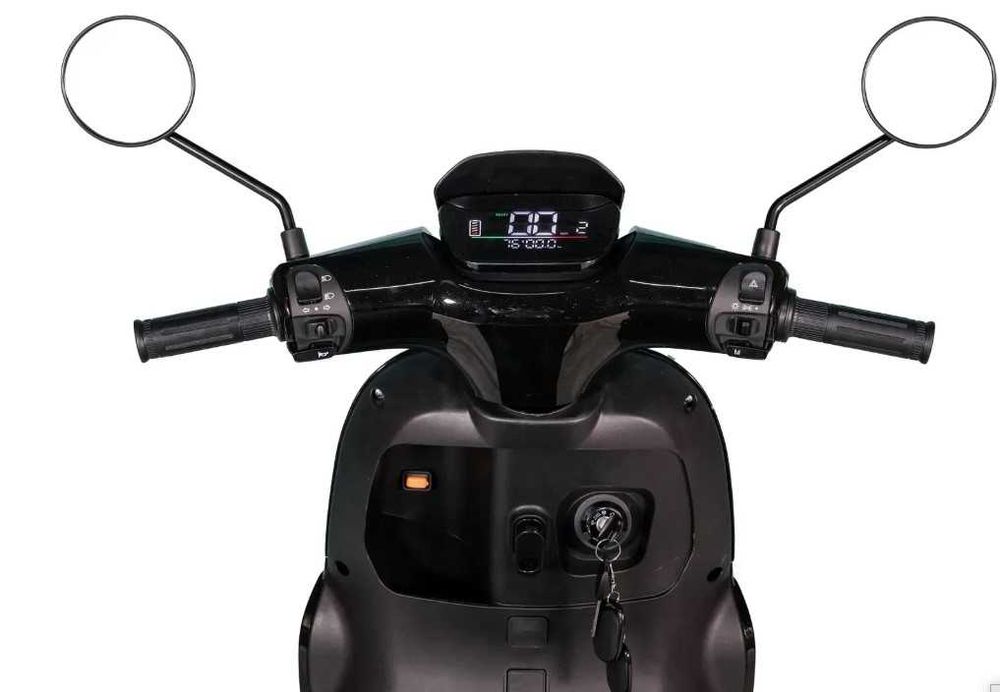 Електробайк ATLAS Shark 2 Box 2000W Black БЕЗКОШТОВНА ДОСТАВКА Електроскутер Атлас Шарк