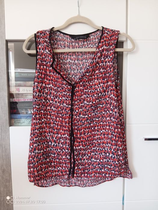 Wzorzysta bluzka Zara 36