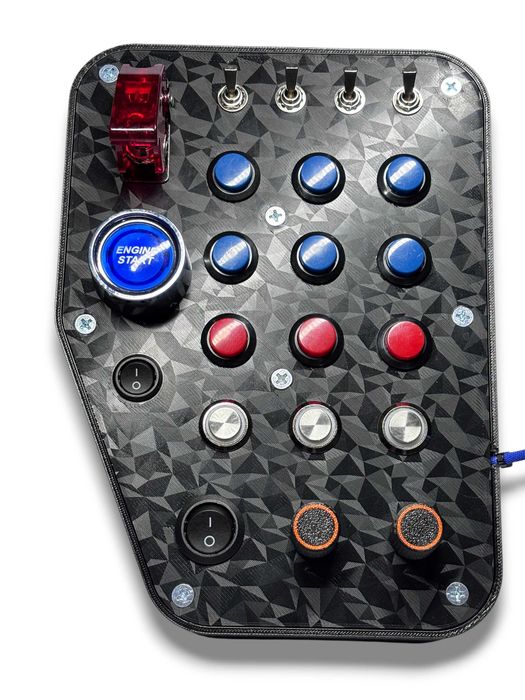 Button Box, Panel przycisków do PC USB | Symulator ETS2, ATS, Farming