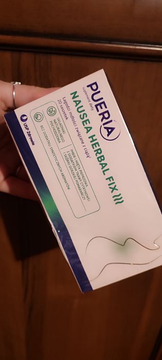 Pueria nausea herbal fix herbatka na mdłości w ciąży