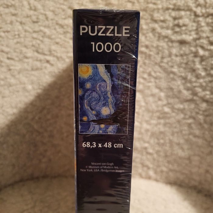 Puzzle 1000 el. Gwiaździsta Noc Vincent van Gogh 68cmx48cm Trefl