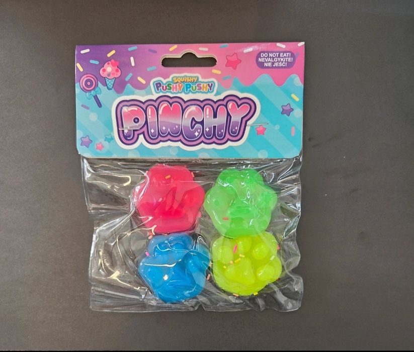 Squishy Łapki 4szt.