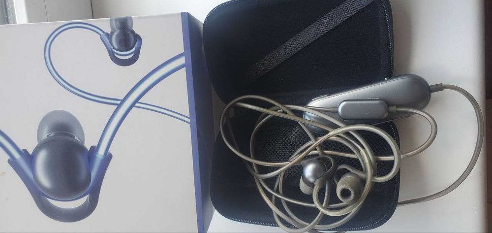 Гарнитура MEIZU Halo Bluetooth Earbuds Blue laser led наушники