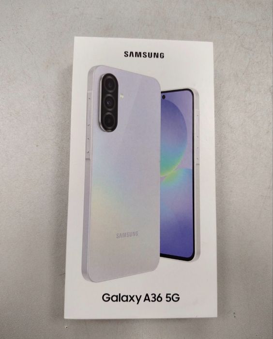 Смартфон SAMSUNG SM-A366B Galaxy A36 5G 6/128Gb LVB Awesome Lavender