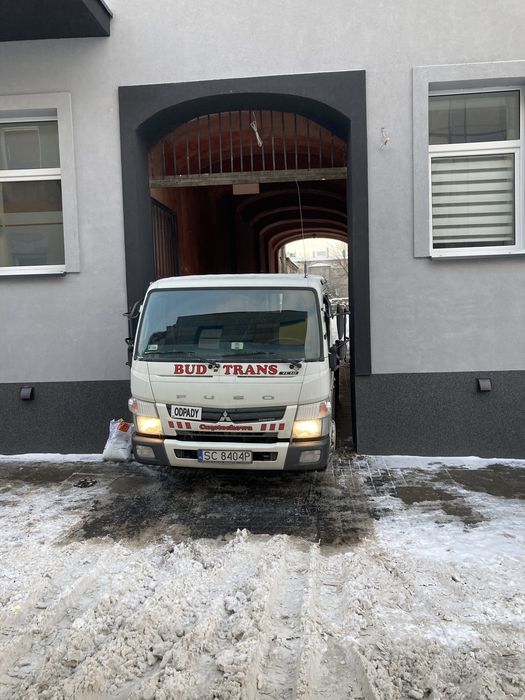Wywóz gruzu, odpadów, kontenery, Gruzowniki, usługi hakowcem