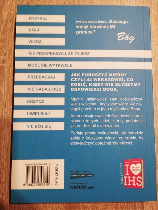 Książka "Jak poruszyć niebo? 44 konkretne wskazówki"
