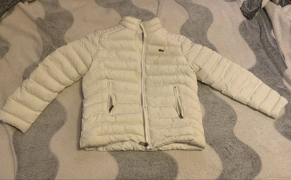 Куртка Lacoste white