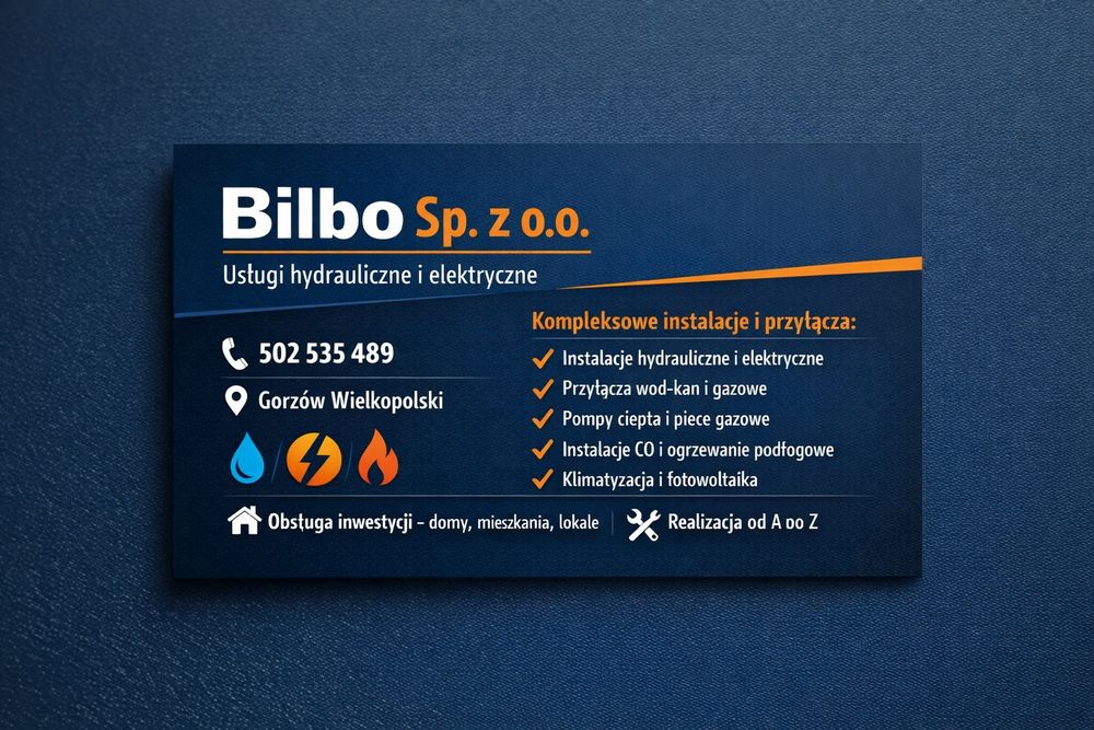 USŁUGI-INSTALACJE Hydrauliczne Elektryczne Grzewcze hydraulik elektryk