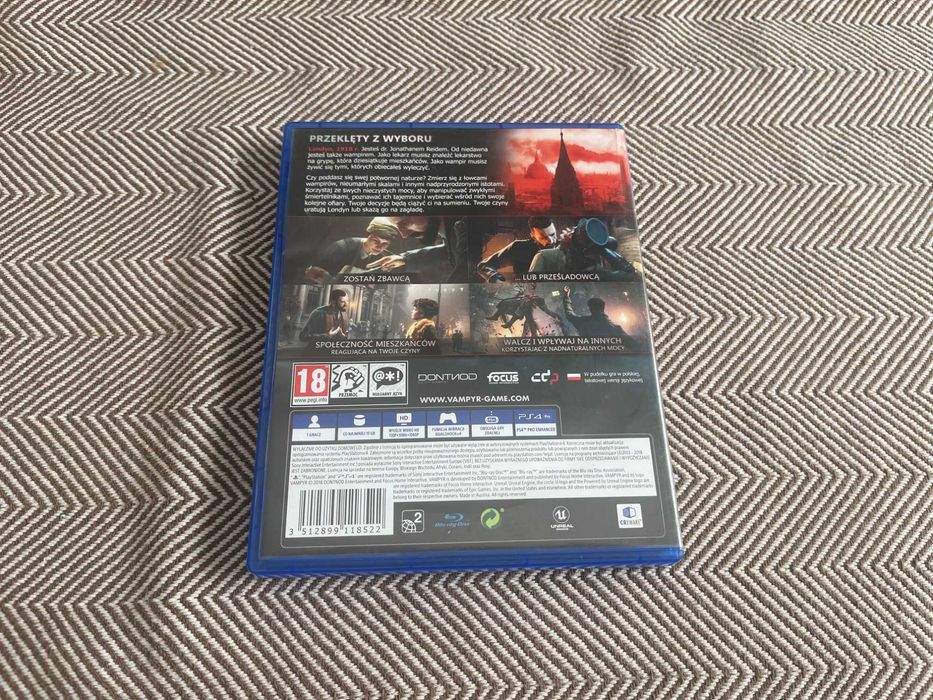 Vampyr PL  PS4 Playstation 4
