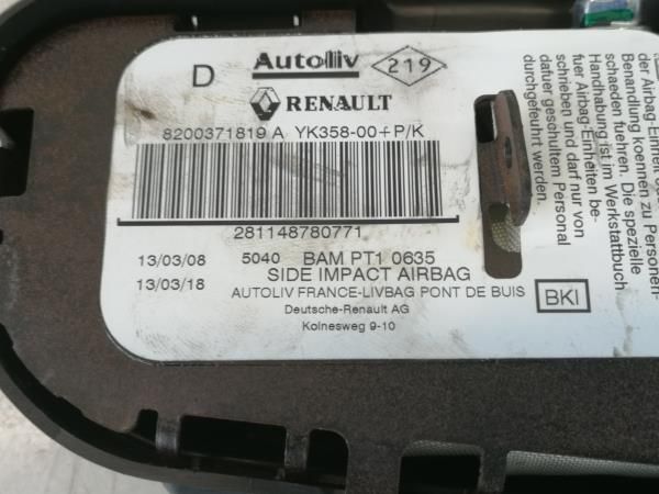 Airbag banco direito RENAULT Megane II (BM0/1_, CM0/1_)