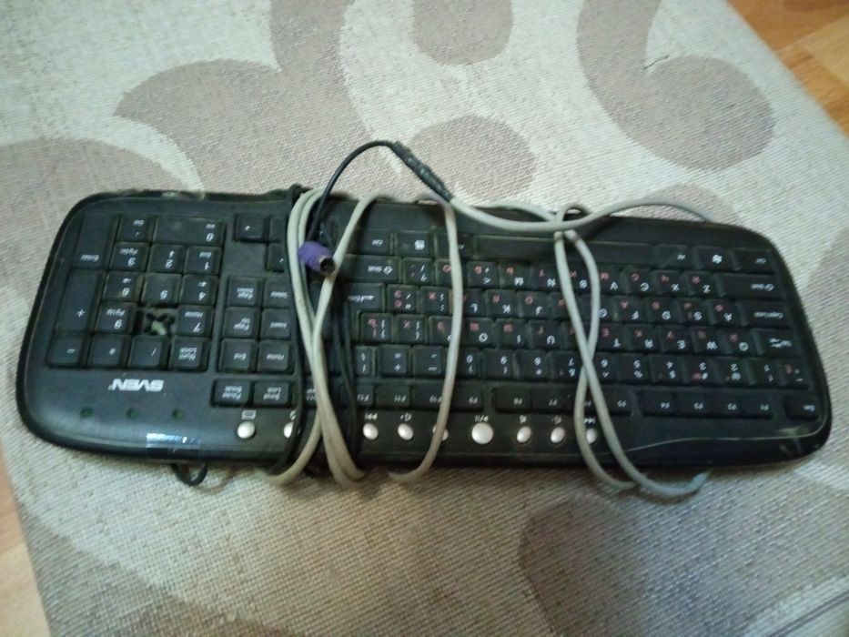 Клавиатура до компьютера.