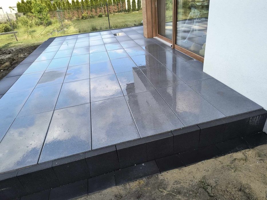 Kompleksowe układanie kostki brukowej brukarstwo chodniki podjazdy