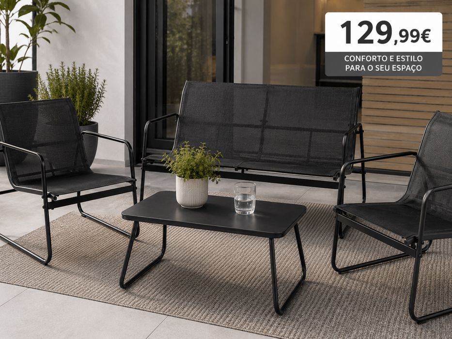 Conjunto de exterior - Mesa e Cadeiras