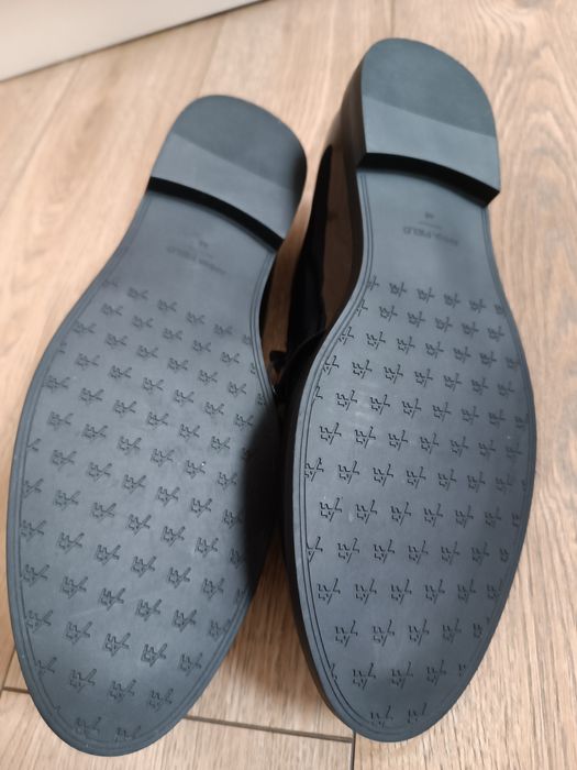 Czarne mokasyny rozmiar 45