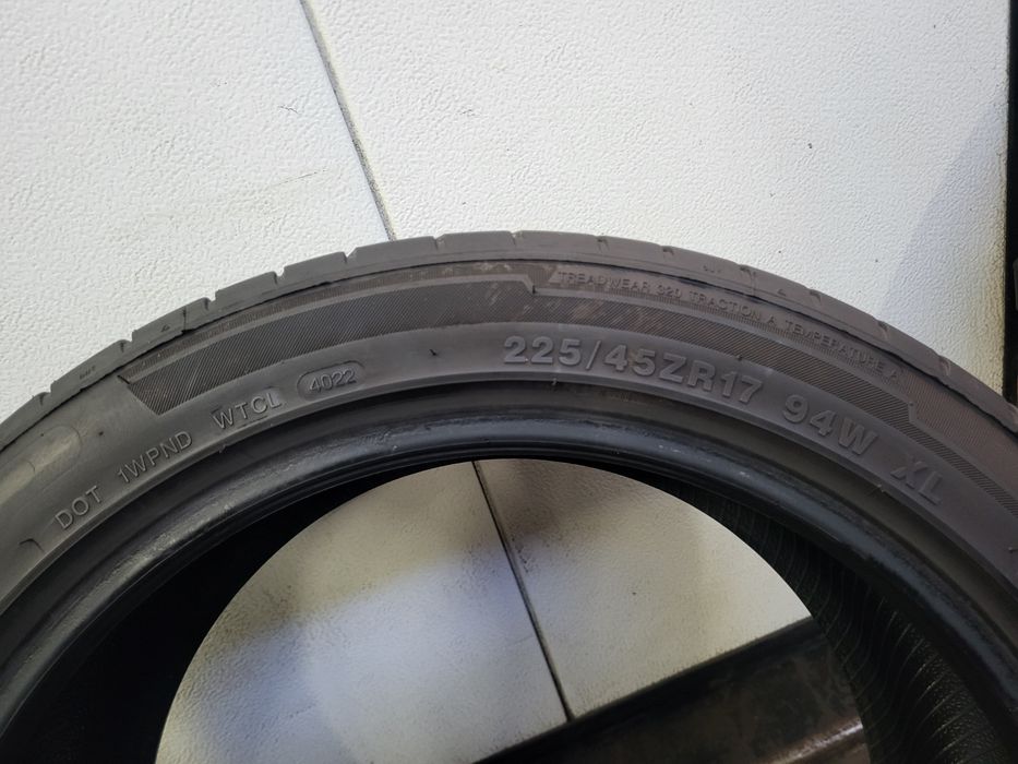 Opo y letnie sunny 225/45r17 22r 6,3mm