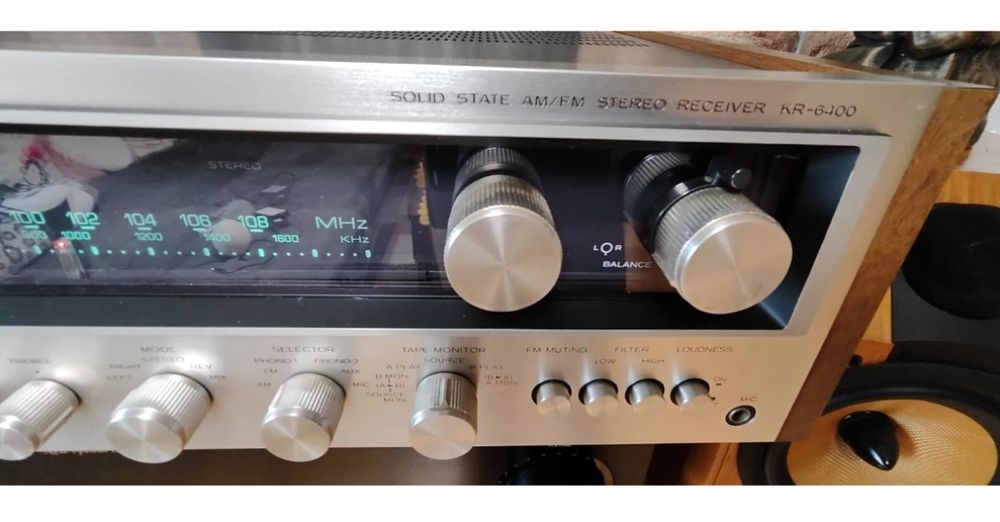 KENWOOD KR-6400 Ampituner Sprawny technicznie w bdb stanie SPRAWDŹ