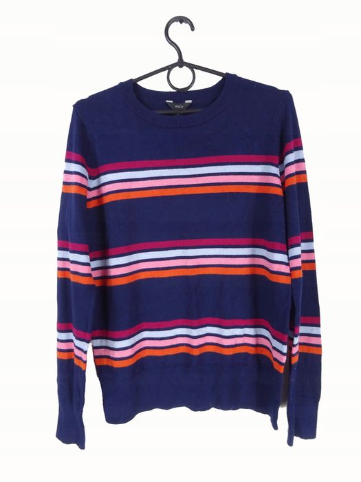 Sweter klasyczny prosty M&Co. do bioder 36 S 8