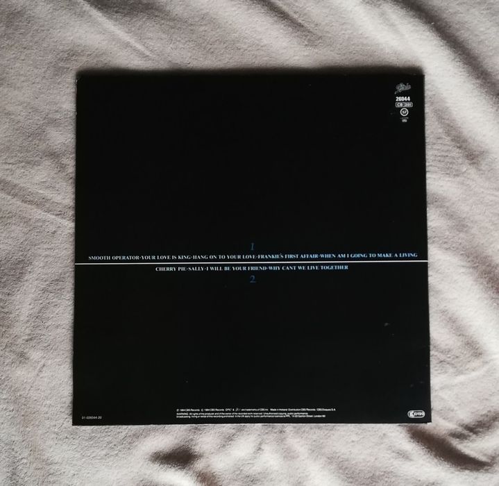 Sade : Diamond Life  LP