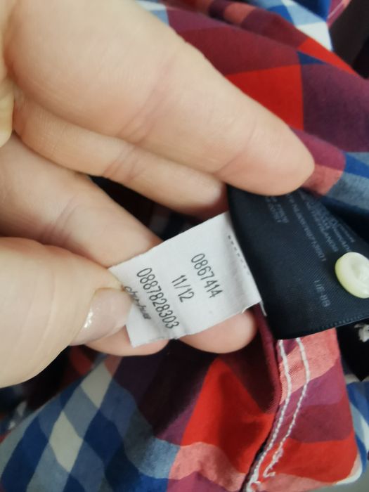 Tommy Hilfiger koszula męska logowana bawełniana S