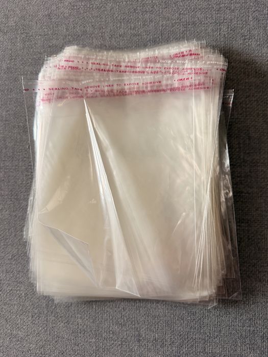 Пакети з клапаном і клейкою стрічкою 13×13 см (500 шт)
