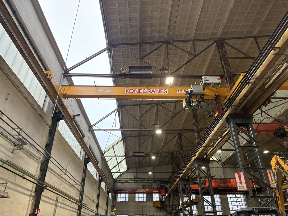 Suwnica 12,5t dźwig żuraw 9,2m Konecranes