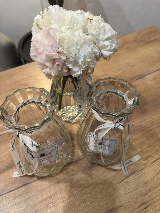 Ваза склянна для квітів