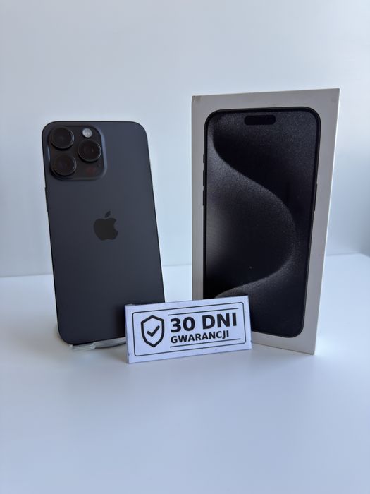iPhone 15 Pro Max 256 GB / Gwarancja / Zadbany Stan