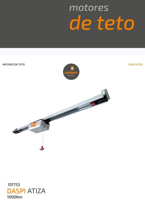 Vendo motor para teto Despi atiza 1000.