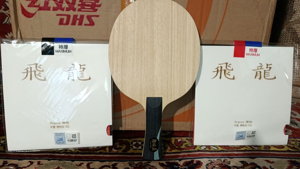 Готова супер професійна ракета  DHS HK acB National + Yasaka Hovering Dragon France National
