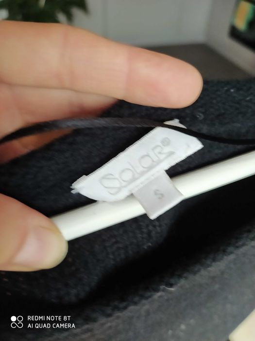 Piękna tunika Solar r. S ciepła z wełną, sweter