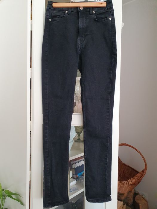 Jeansy H&M 34 czarne