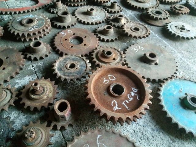 Звездочка,  шаг=25,4, Z=36/32/30/28/26/24/22/21/19/18-7/16-5/14/13