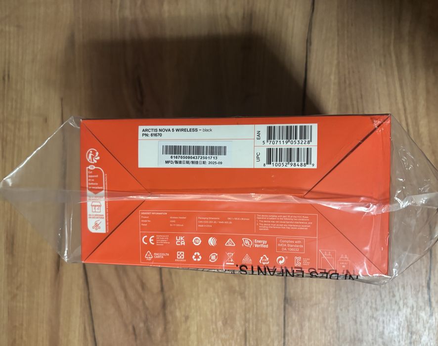 SteelSeries Arctis Nova 5 Wireless - nowe, zapakowane