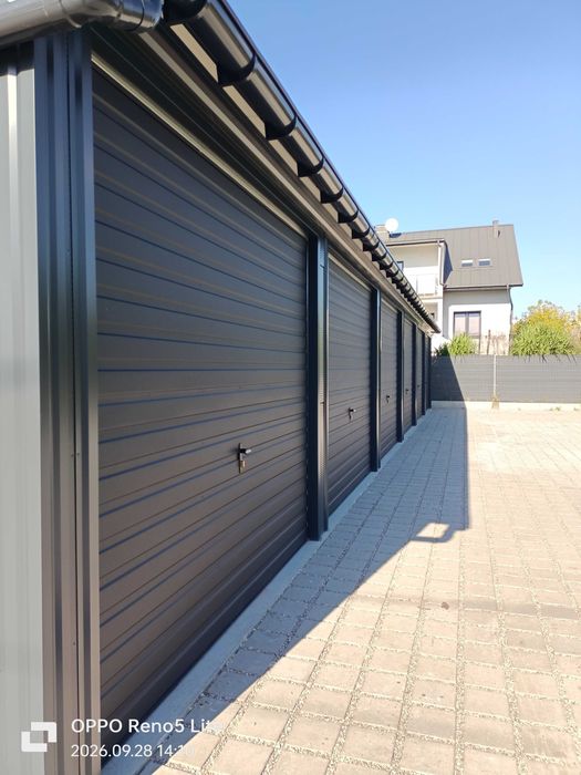 WYSOKI BOKS GARAŻOWY / MAGAZYNOWY 18 m² – BRAMA 2,50 M / Tomaszów Maz. / ul. Cegielniana