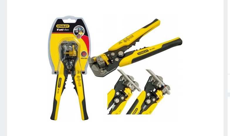 Szczypce ściągacz do cięcia i ściągania izolacji FatMax Stanley+GRATIS