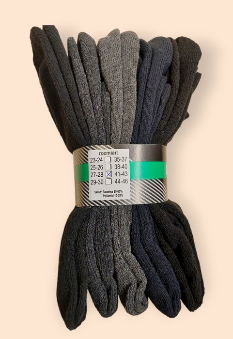 Skarpety męskie frotte 5 par