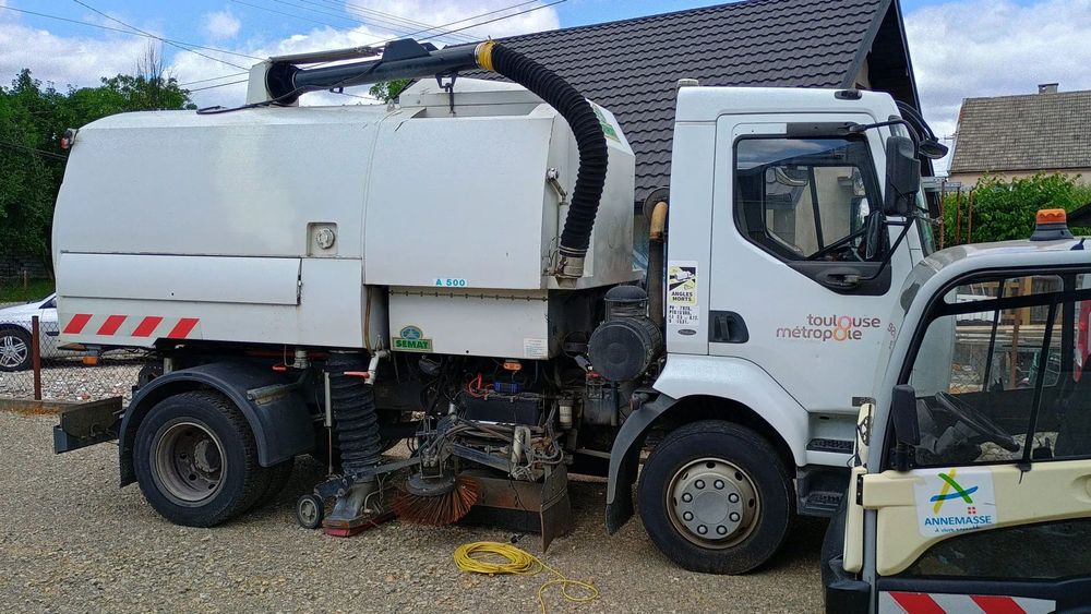 Renault MIDLUM ZAMIATARKA  mercedes axor johnston semat atego faun odkurzacz