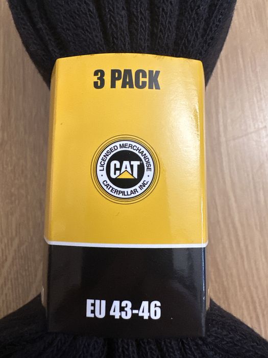 Шкарпетки робочі чоловічі CAT Caterpillar inc. Вир-во Бельгія. 3пари