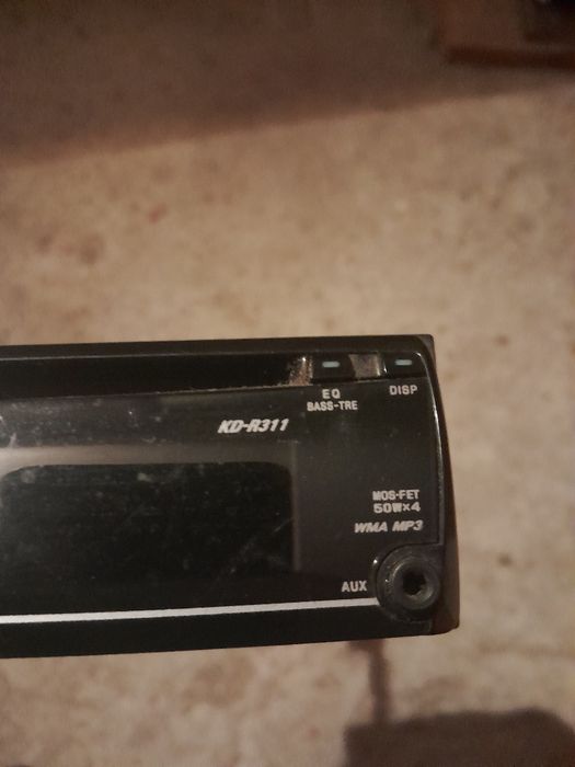 Radio JVC nieuszkodzony