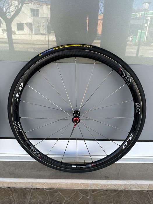 Bicicleta de estrada - Rodas de estrada em carbono