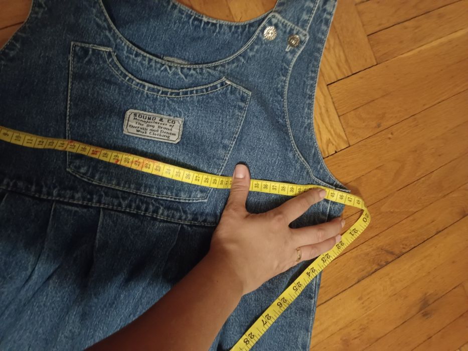 Джинсове плаття для вагітних