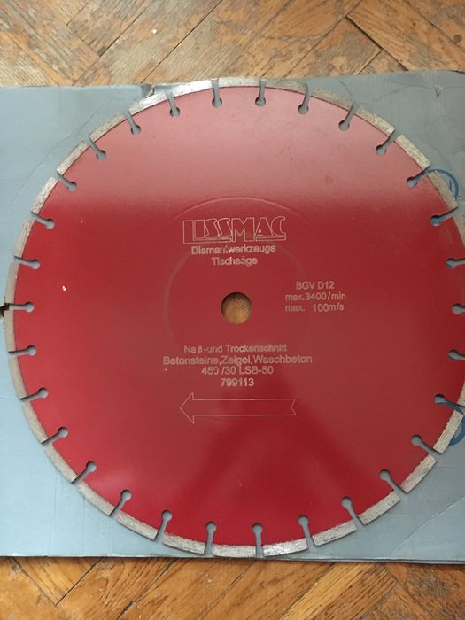 Диск алмазный 450/30 мм Германия