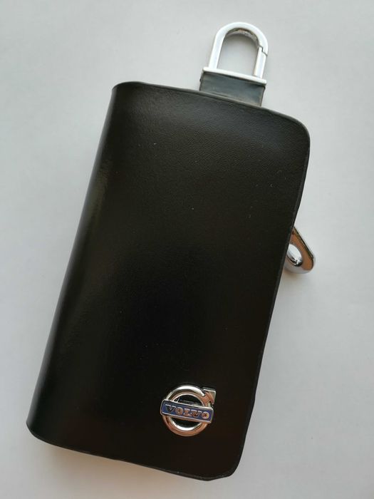 Volvo etui pokrowiec na klucze breloczek brelok skóra prezent