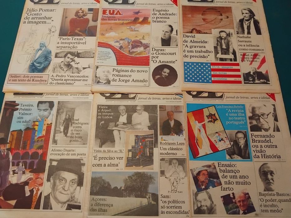JL - Jornal de Letras, Artes e Ideias 1984