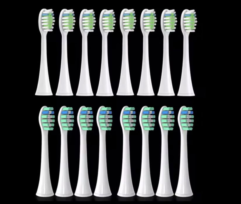 Oddam glowki do szczoteczek nowe