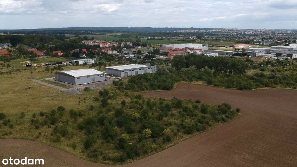 Teren pod budowę Hali. Wydana WZ-tka. Skarbimierzyce 5km od Szczecina